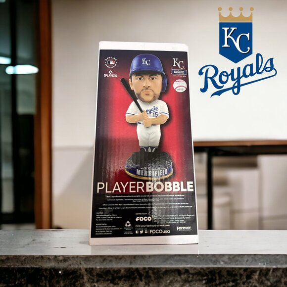 FOCO Kansas City Royals Bobblehead Whit Merrifield (#61 of 144) - Picture 2 of 8